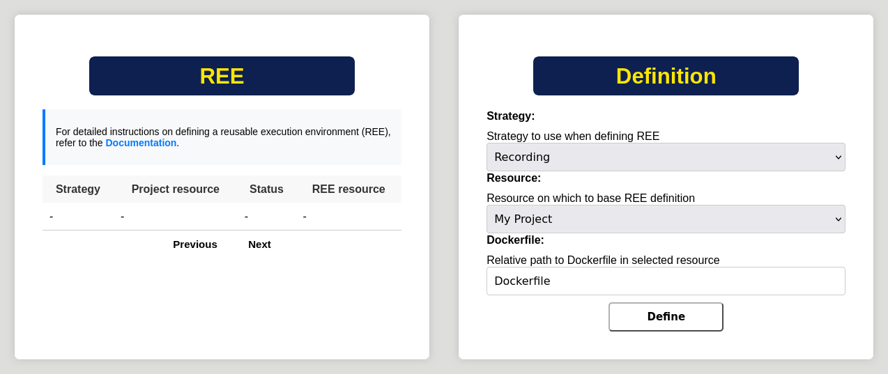 REE Definition